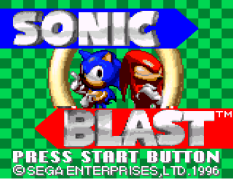 Sonic Blast (Game Gear)